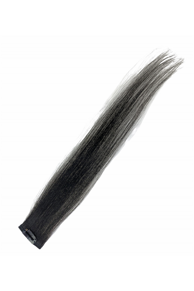 Srhairfeelers Black Color Single Clip-In Hover